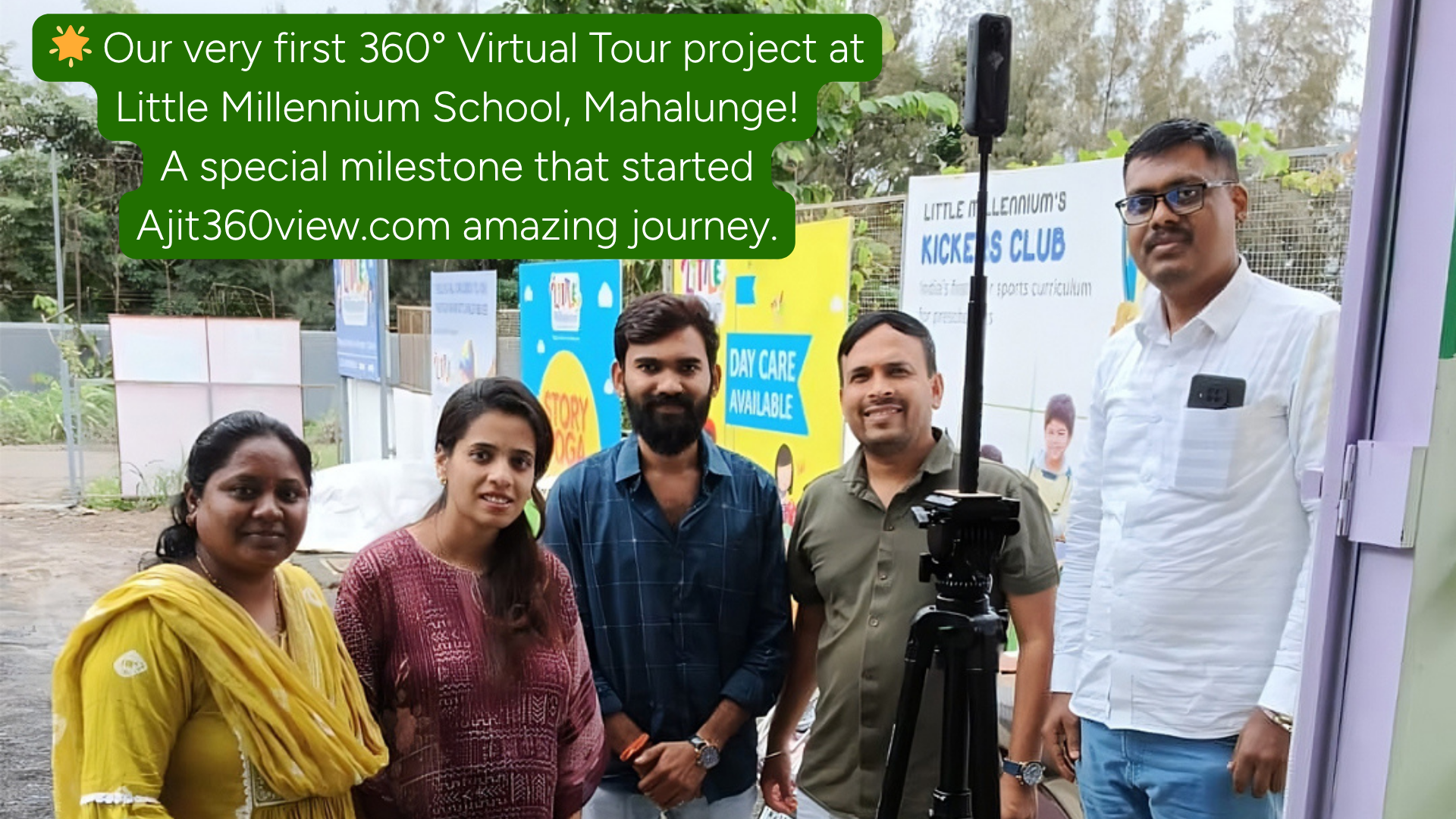 at Little Millennium School Mahalunge A special milestone that started Ajit360view amazing journey