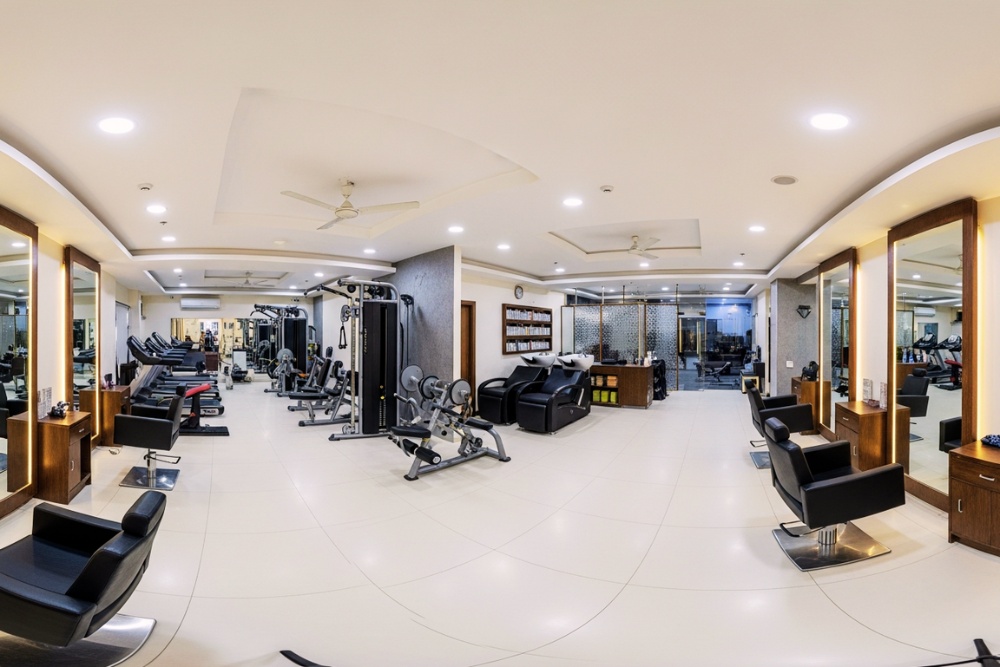 Google 360 virtual tour gym spa salon viman nagar pune